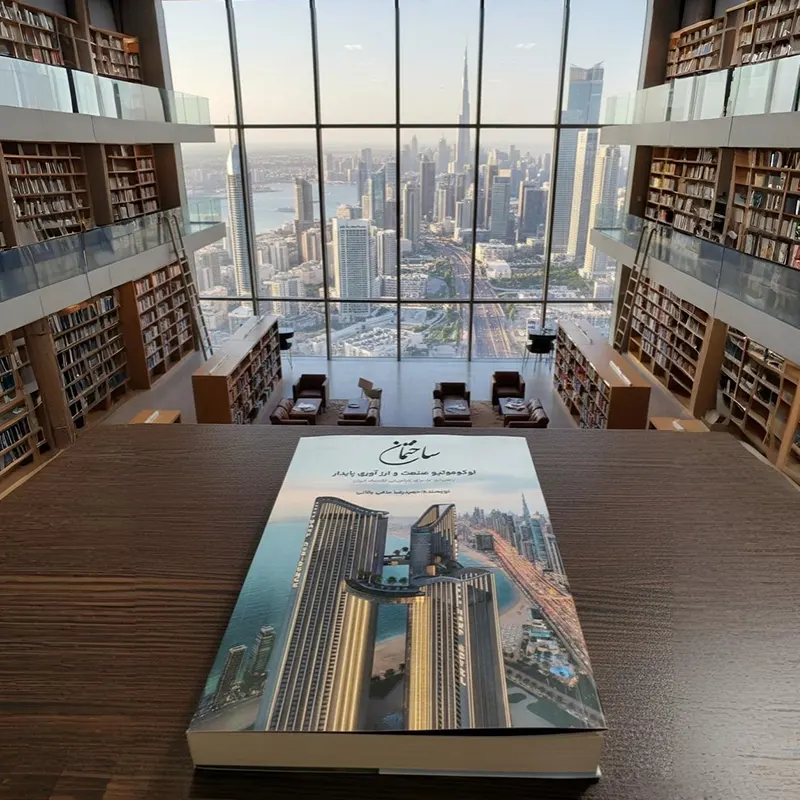 کتاب ساختمان | لوکوموتیو صنعت و ارزآوری پایدار، راهبردی نو برای بازآفرینی اقتصاد ایران - اثر حمیدرضا مافی